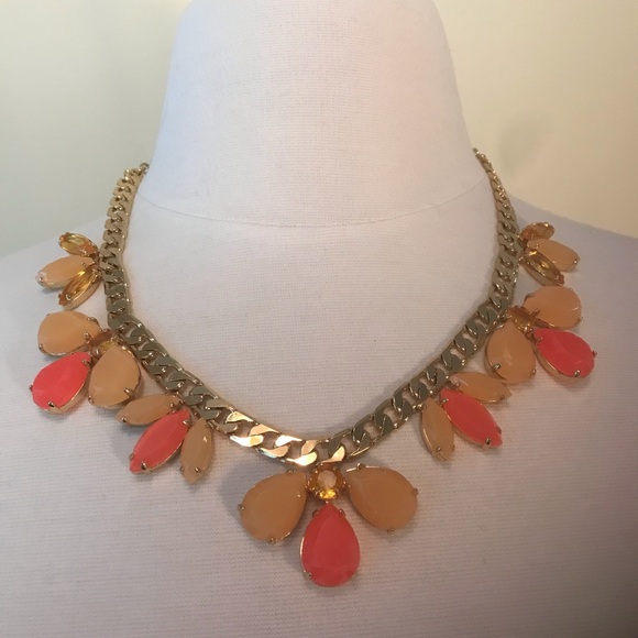 Kate Spade New York Gardens of Paris Frontal Necklace Pink/Multi - Picture 4 of 5